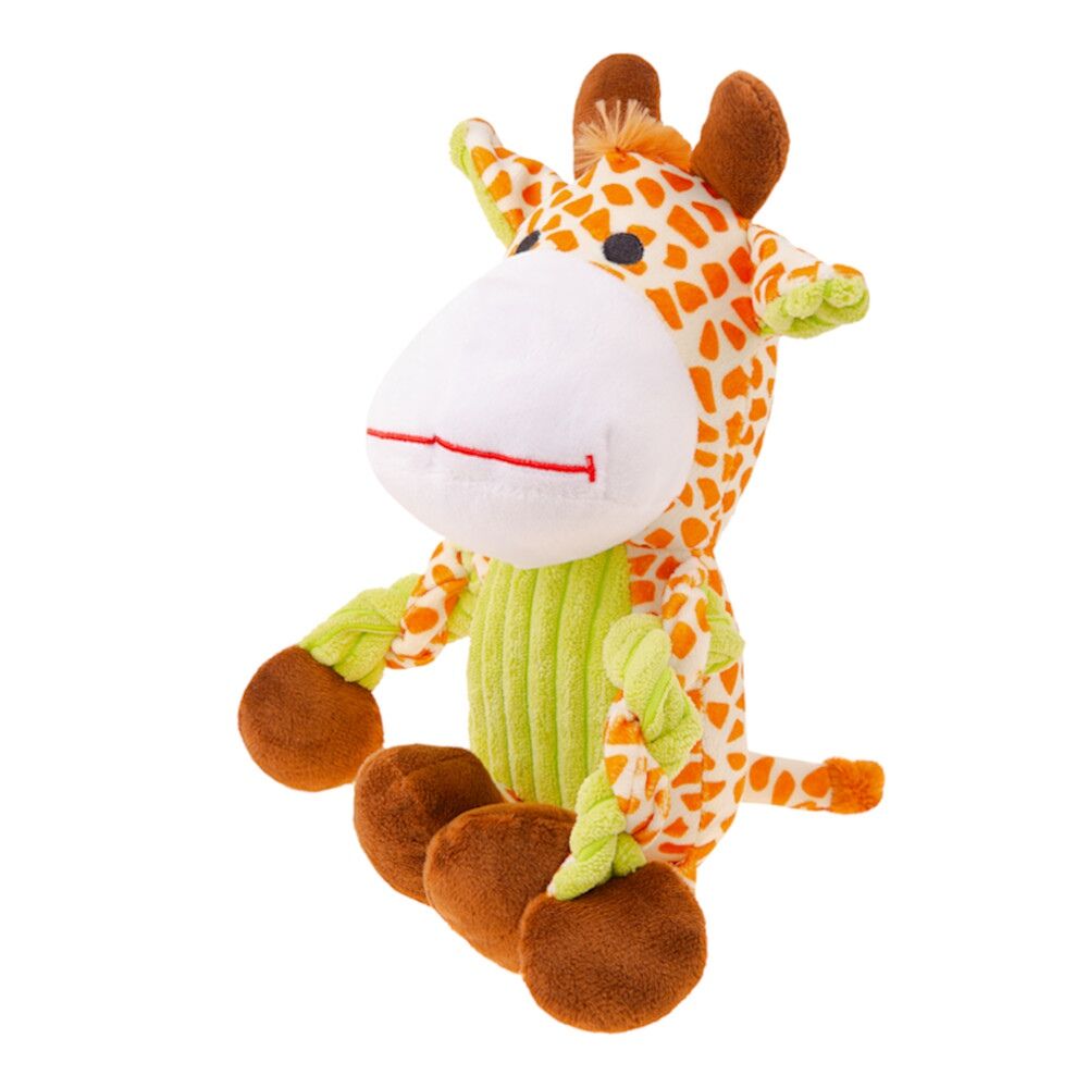 RecoFun Fluffy Giraffe - przytulanka dla psa - żyrafa