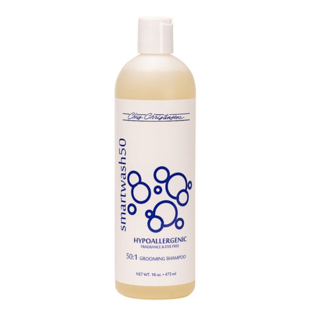 Chris Christensen Smart Wash 50 Hypo-Allergenic Blend Shampoo 473 ml - szampon hipoalergiczny, mocno skoncentrowany