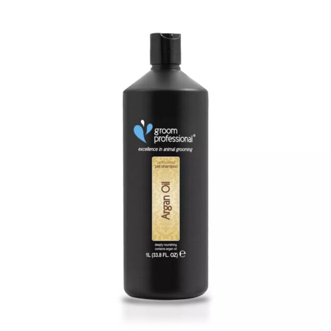 Groom Professional Argan Oil Shampoo 1 l  - szampon nawilżający z olejkiem arganowym