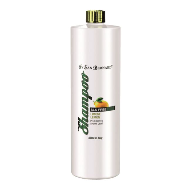 Iv San Bernard SLS Free Lemon Shampoo 1 l - szampon do sierści krótkiej z cytryną bez SLS