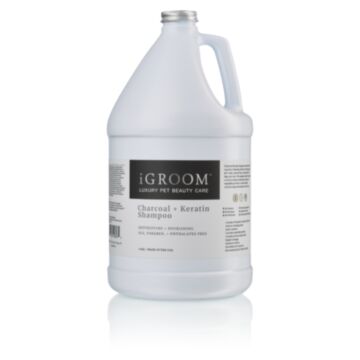 iGroom Charcoal Keratin Shampoo 3,8 l - szampon z węglem bambusowym i keratyną