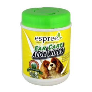 Espree Ear Care Aloe Wipes chusteczki do czyszczenia uszu 60 szt.