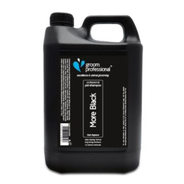 Groom Professional More Black 4 l - szampon dla czarnej i ciemnej sierści