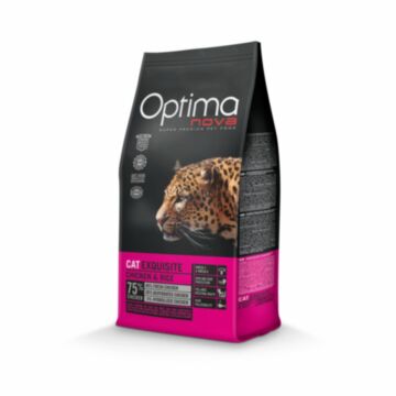 Optimanova Cat Adult Exquisite Chicken & Rice 2 kg - karma dla kotów wybrednych