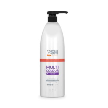 PSH Multi Colour Shampoo 1 L - szampon wzmacniający biały kolor sierści