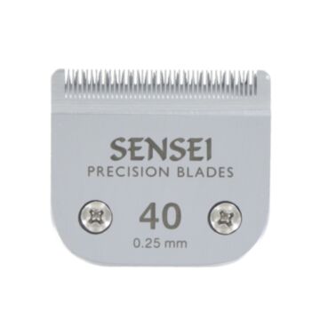 Sensei Precision nr 40 - wysokiej jakości ostrze z japońskiej stali nierdzewnej, długość cięcia 0,25 mm