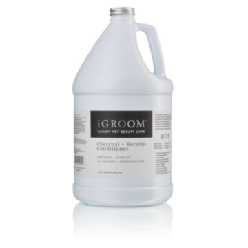 iGroom Charcoal Keratin Conditioner 3,8 l - odżywka z węglem bambusowym i keratyną