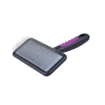 KW Smart Slicker Brush Soft Card - szczotka pudlówka miękka, duża