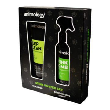 Animology Stink Buster Set - zestaw kosmetyków neutralizujących brzydkie zapachy