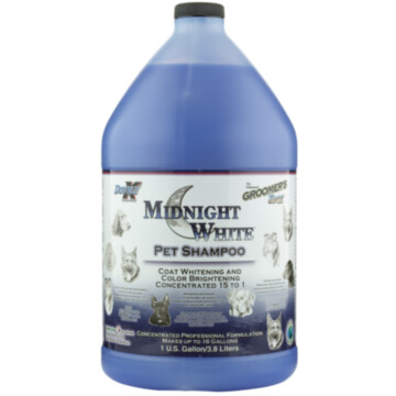 Double K Midnight White 3,8 l - szampon wybielający