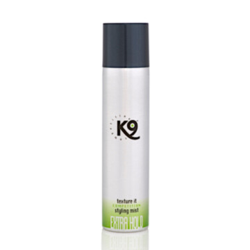 K9 Competition Texture It Styling Mist Extra Hold 300 ml - mocno stylizująca mgiełka do szaty