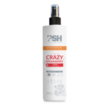 PSH Home Crazy Strawberry Lotion 300 ml - balsam do wrażliwej sierści w sprayu